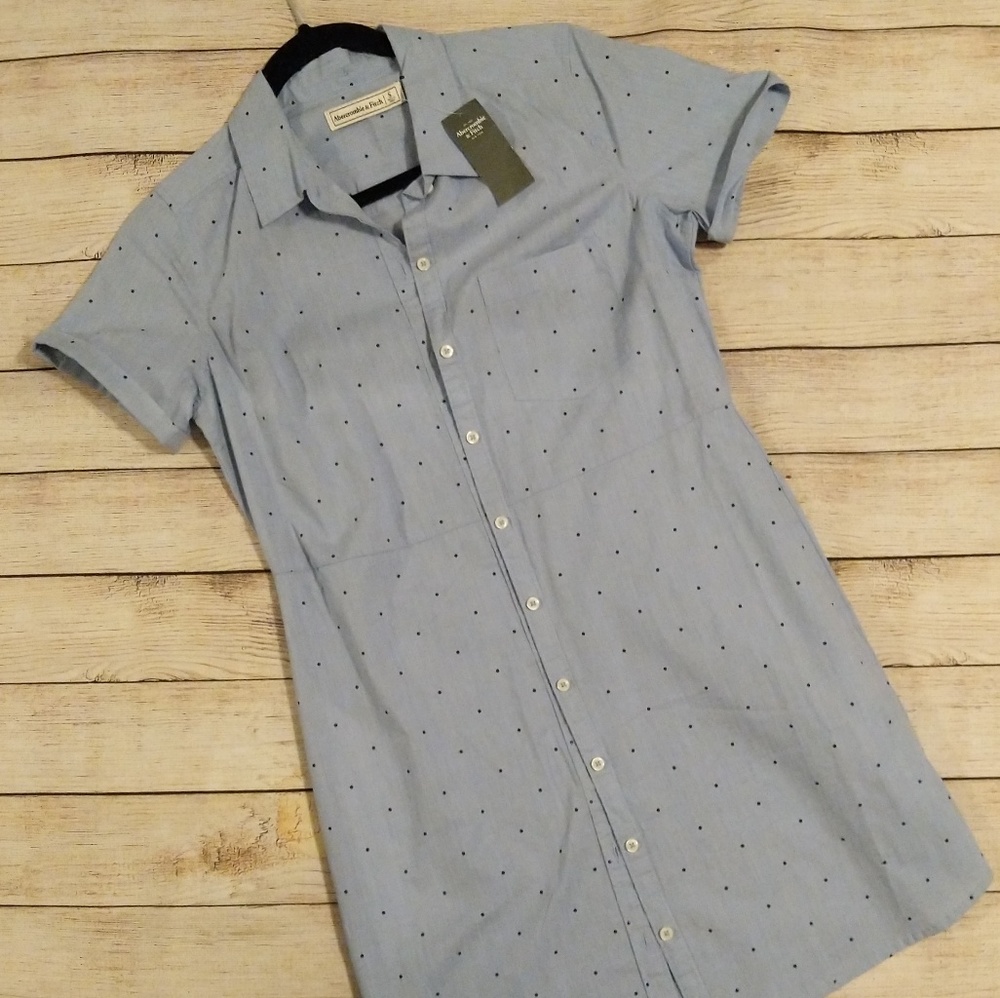 NWT A&F Button Dress